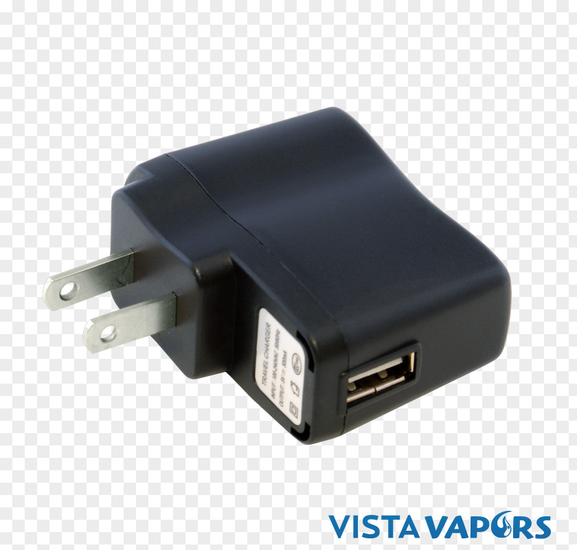 Wall Charger AC Adapter Electronic Cigarette Battery VistaVapors PNG