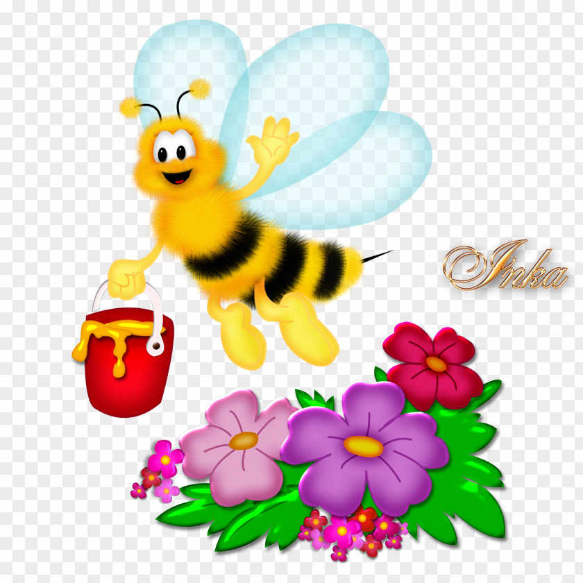 Bee Western Honey Insect Bumblebee Clip Art PNG