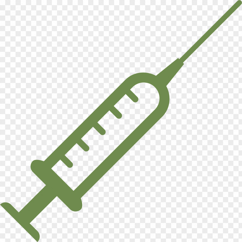 Blue Syringe Icon PNG