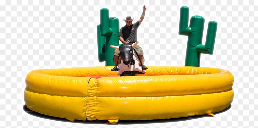 Bull Riding Mechanical Rodeo Bucking Inflatable PNG