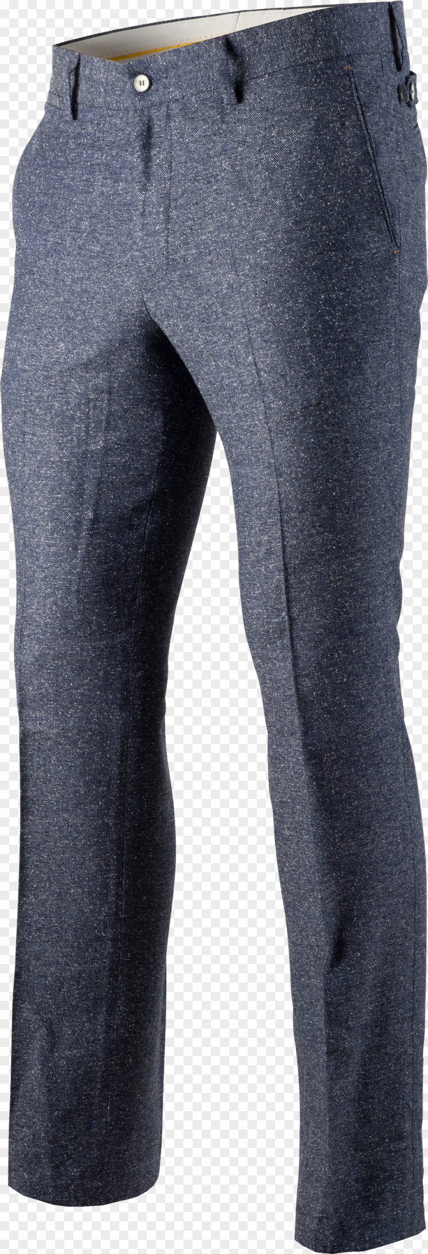 Circle Art Alpaca Fiber Wool Denim Pants PNG