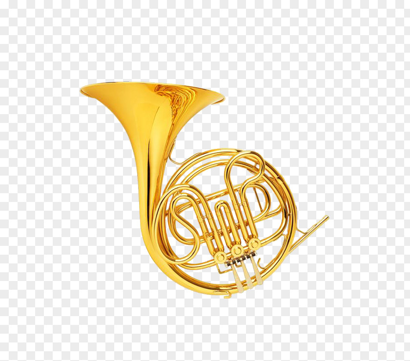 Golden Horn Trumpet Musical Instrument Brass Trombone PNG