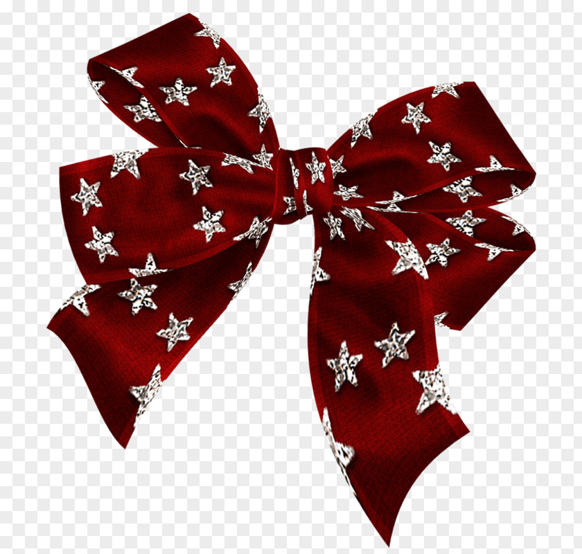 Red Star Bow Shoelace Knot PNG