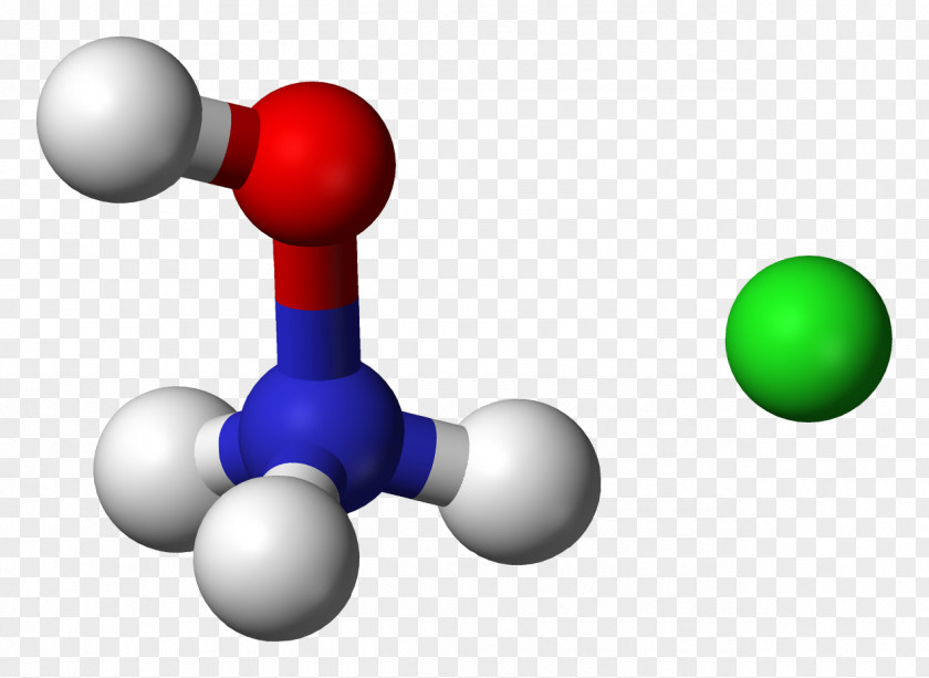 Samariumiii Chloride Ammonium Ammonia Solution Ball-and-stick Model PNG