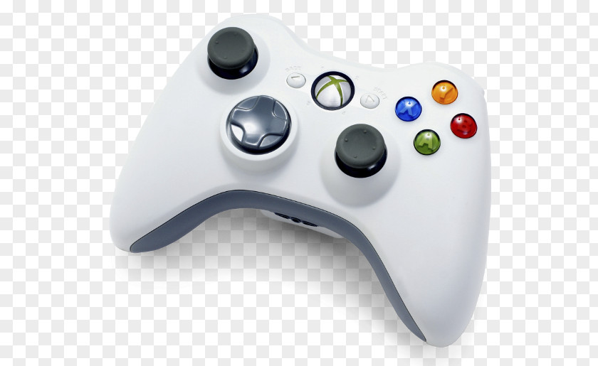 Xbox Controller 360 Black Joystick Video Game PNG