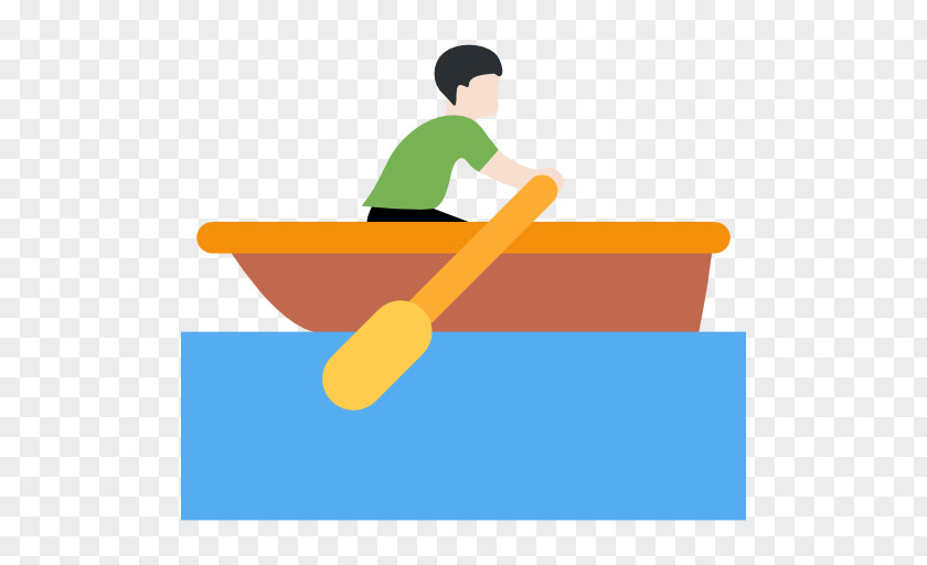 Emoji Rowing Emojipedia Evezős Csónak Clip Art PNG