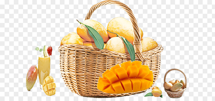 Gift Basket Vegetable Hamper Picnic Food Storage PNG
