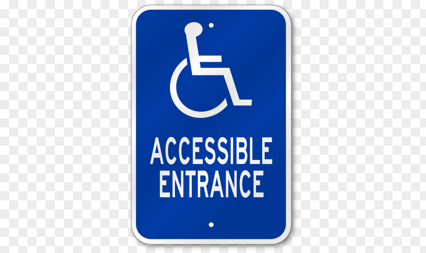 Long Banner Disabled Parking Permit Disability Accessibility Sign Car Park PNG