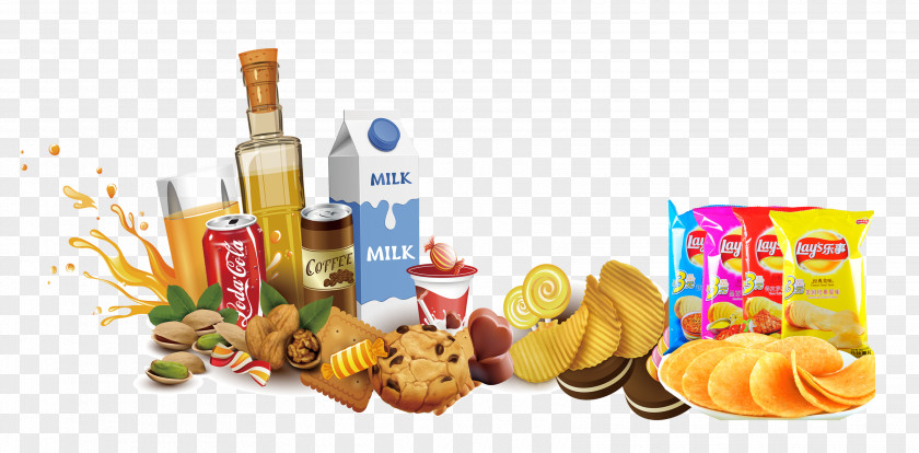 Milk Potato Chips Ice Cream Cake French Fries Fast Food Waffle PNG