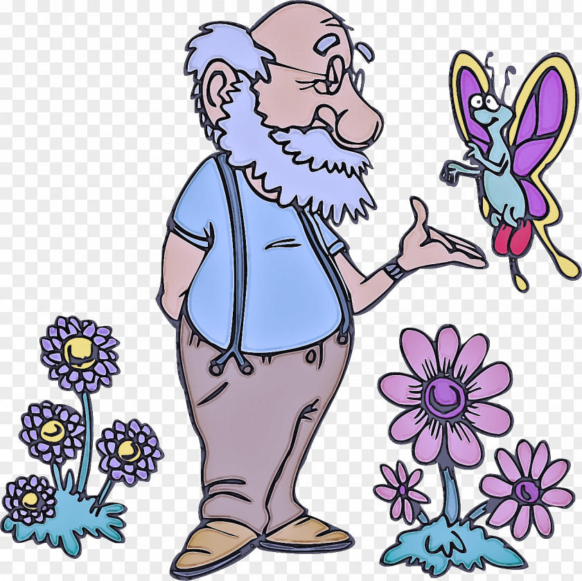 Wildflower Fictional Character Clip Art Cartoon Happy PNG