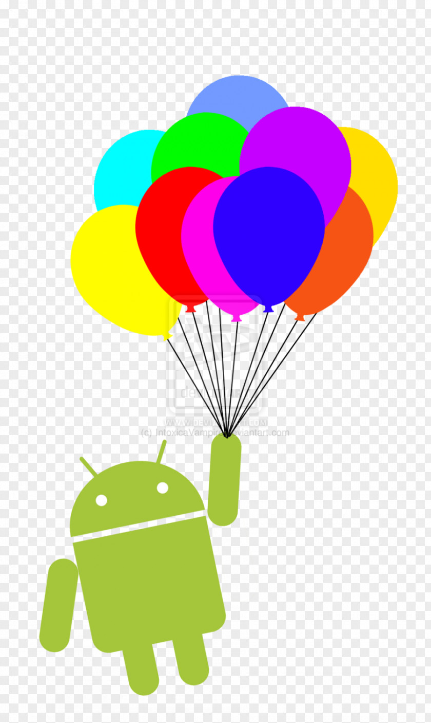 Android 71 Balloon Line Clip Art PNG