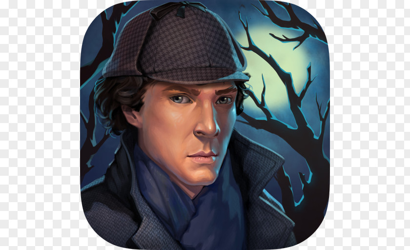 Android Sherlock Holmes Adventure Free HD White Night PNG