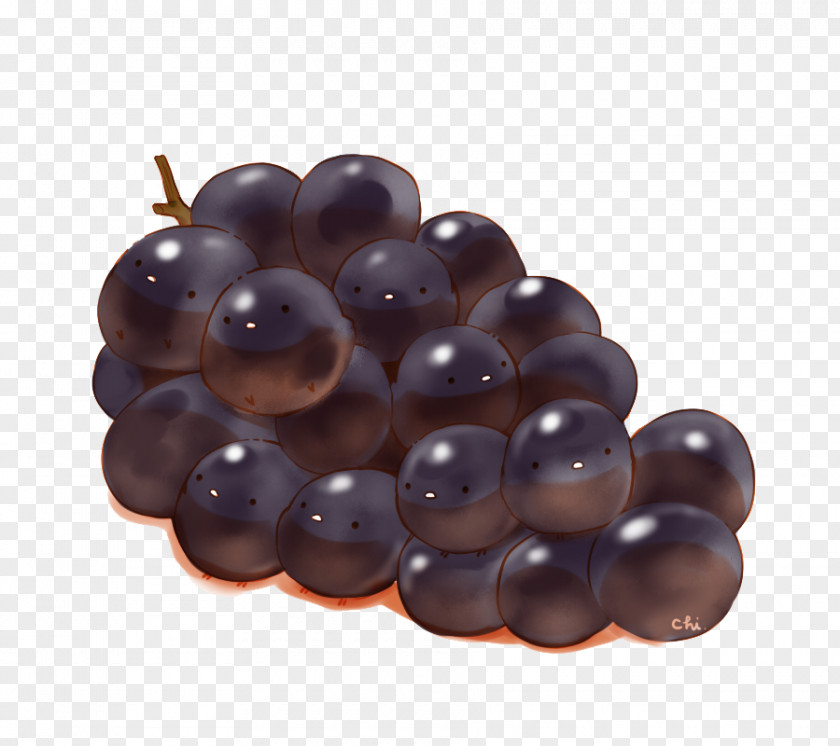 Black Currant Grapes Chick Ice Cream Blackcurrant Grape Food PNG