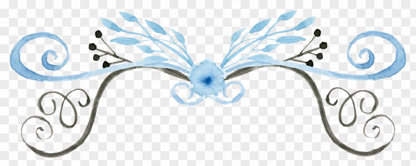 Blue Watercolor Wreath Duvet Covers Bedding PNG