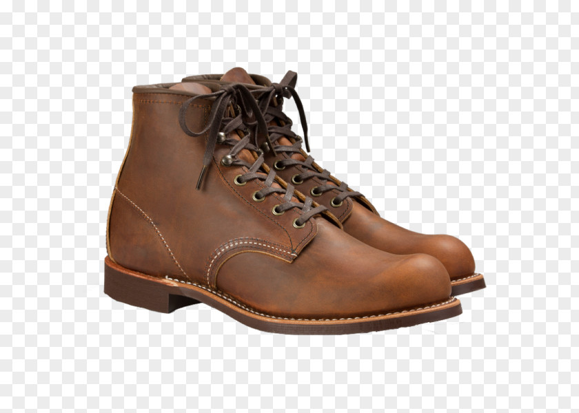 EDW Red Wing Shoes Leather Boot Blacksmith PNG
