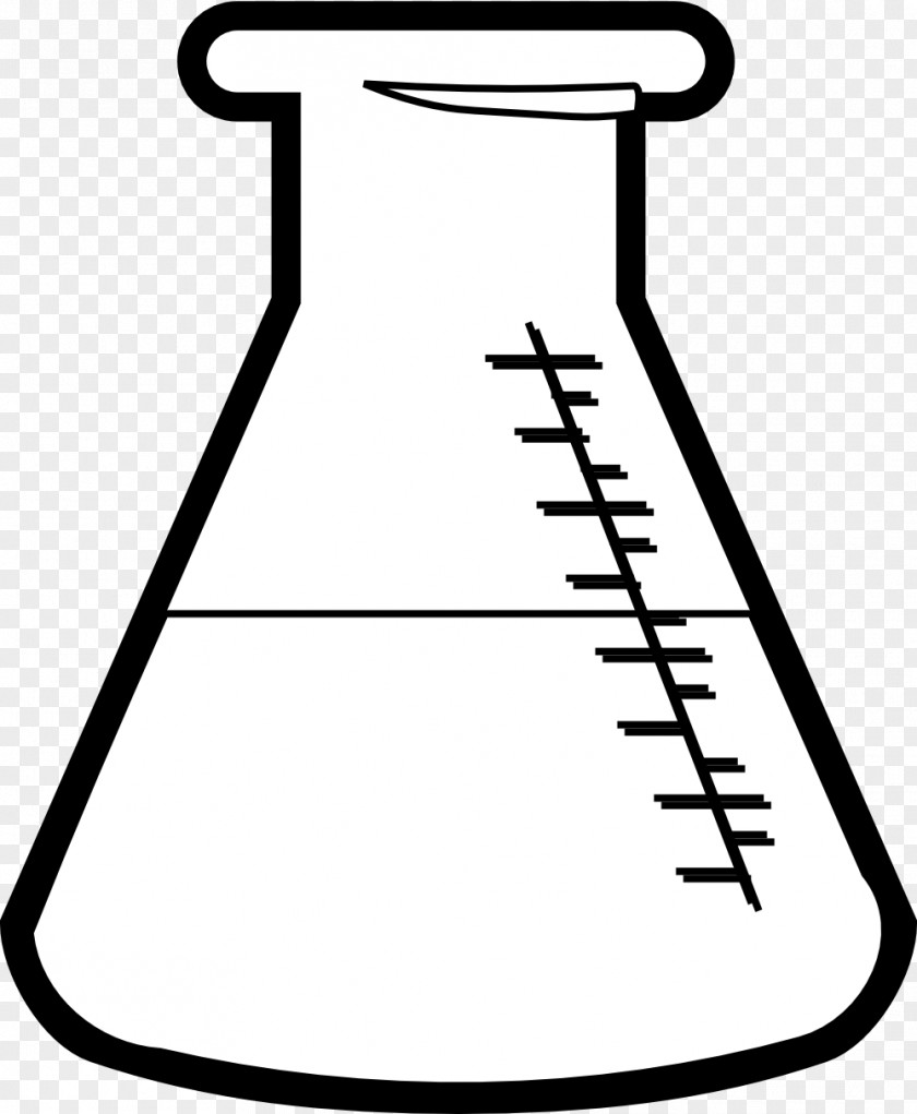 Flask Coloring Book Laboratory Flasks Chemistry Line Art Chemical Substance PNG