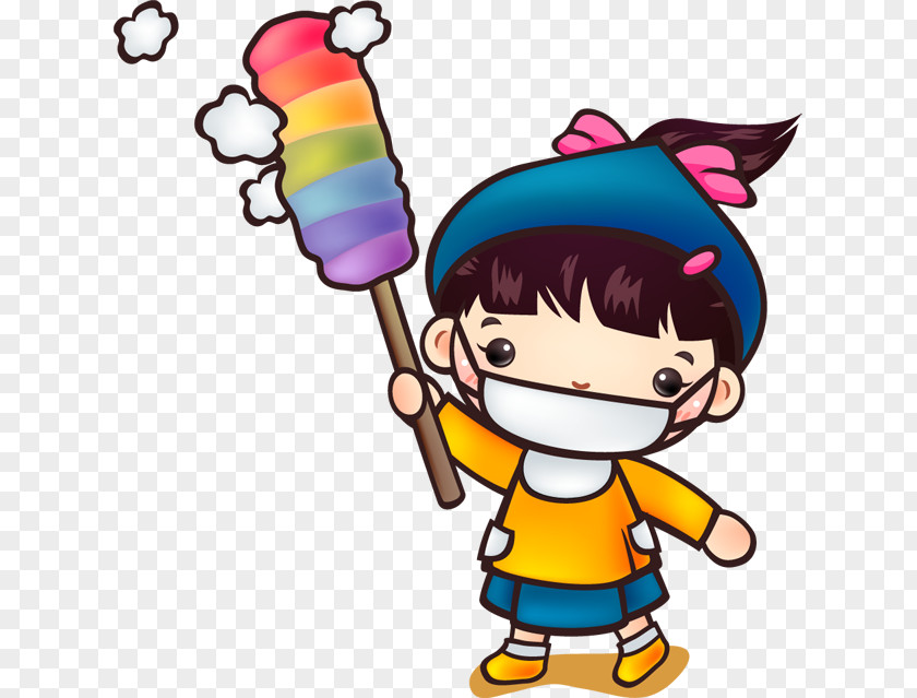 Lollipop Children's Comics Spring Cleaning Child Adobe Illustrator PNG