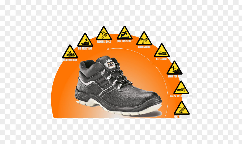 Boot Safety Footwear Steel-toe Protective Shoe PNG