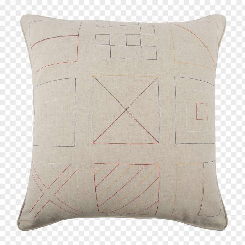 Flax Throw Pillows Textile Cushion Linen PNG