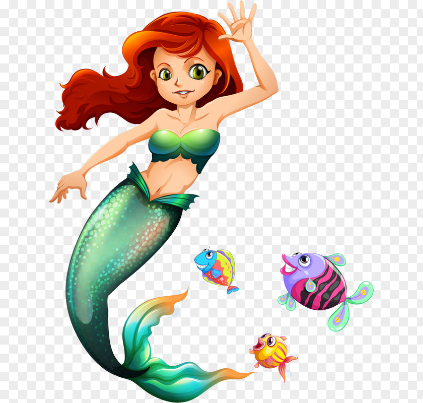 Mermaid Ariel The Little PNG