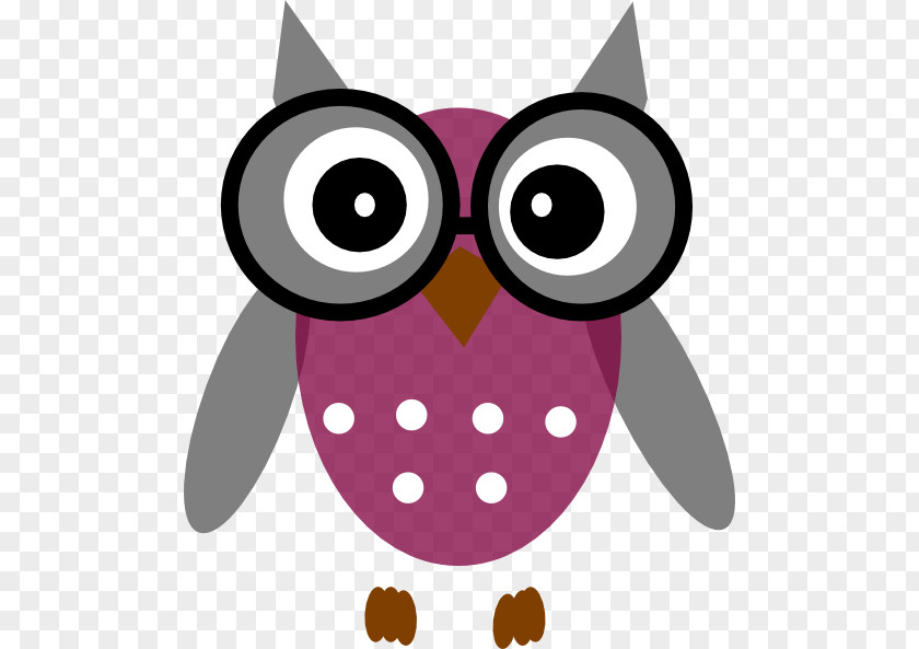 Owl Grey Clip Art PNG