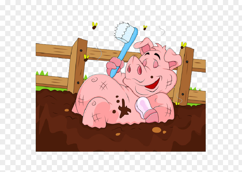 Pig Horse Pink M Clip Art PNG