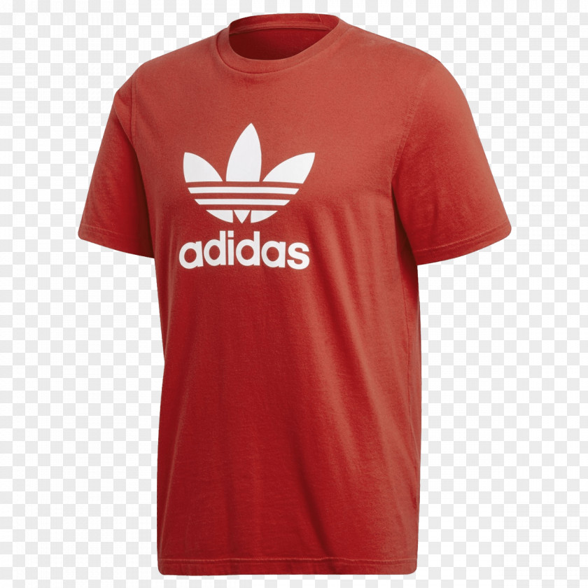 T-shirt Adidas Originals Trefoil Clothing PNG