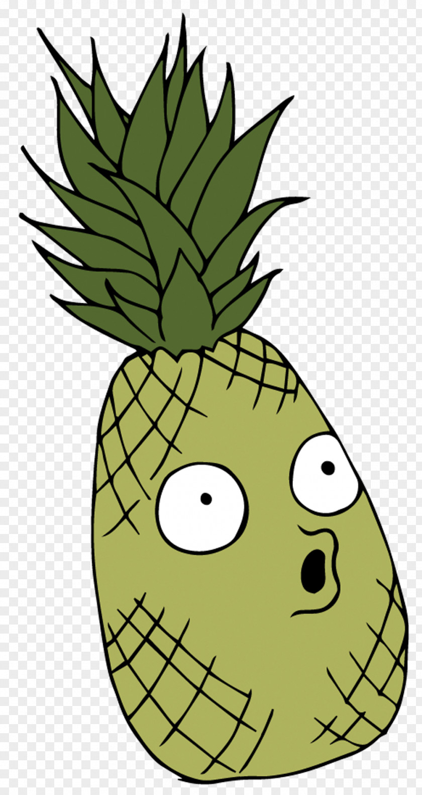 Cartoon Pineapple Food Fruit Plant Bromeliads PNG