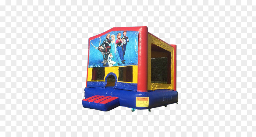 Castle Frozen Inflatable Bouncers Sydney Jumping Hire Blast Entertainment PNG