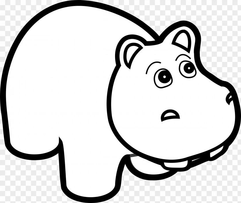 Hippopotamus Rhinoceros Drawing Clip Art PNG