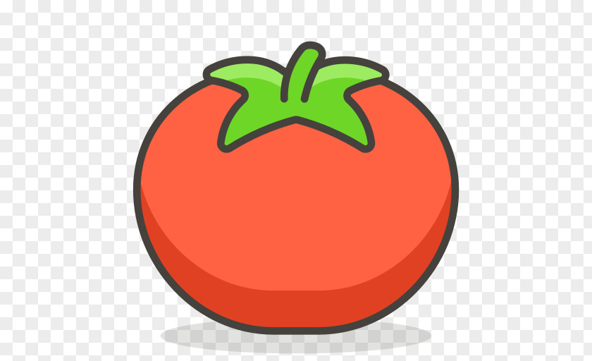 Tomato Emoji Clip Art PNG