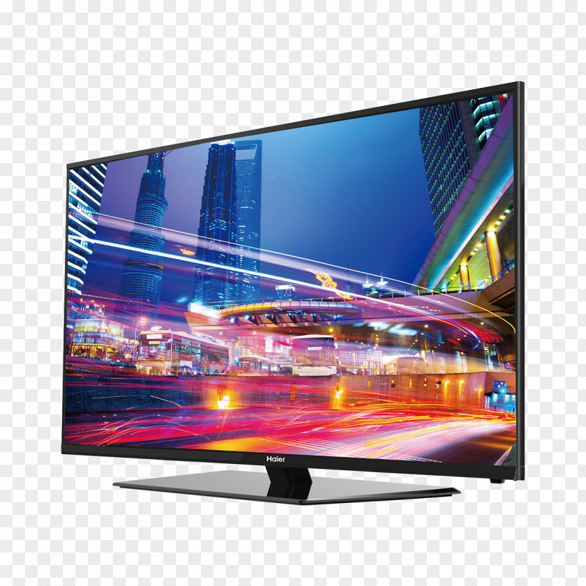 Tv High-definition Television Haier LED-backlit LCD HD Ready Smart TV PNG