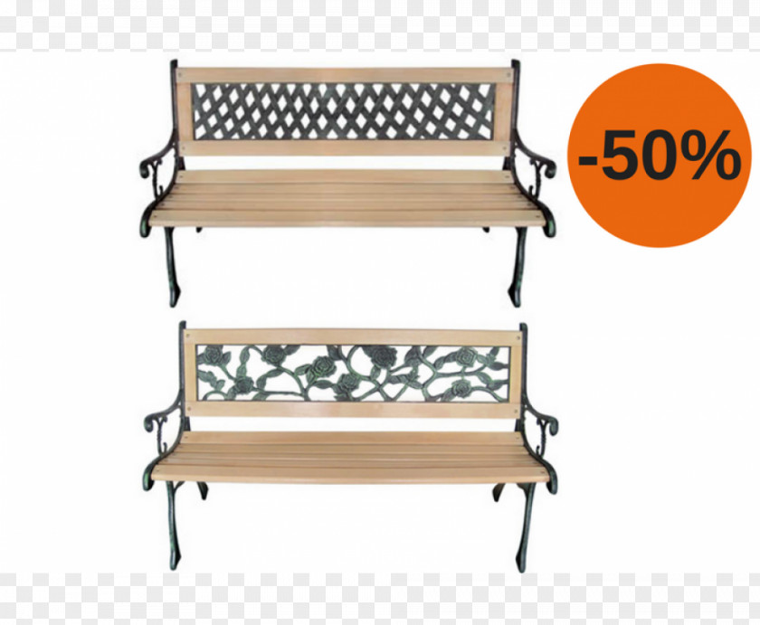 Chair Bench Garden Furniture PNG