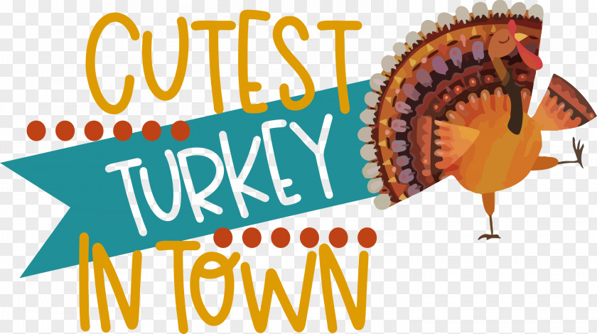 Cutest Turkey Thanksgiving Turkey PNG