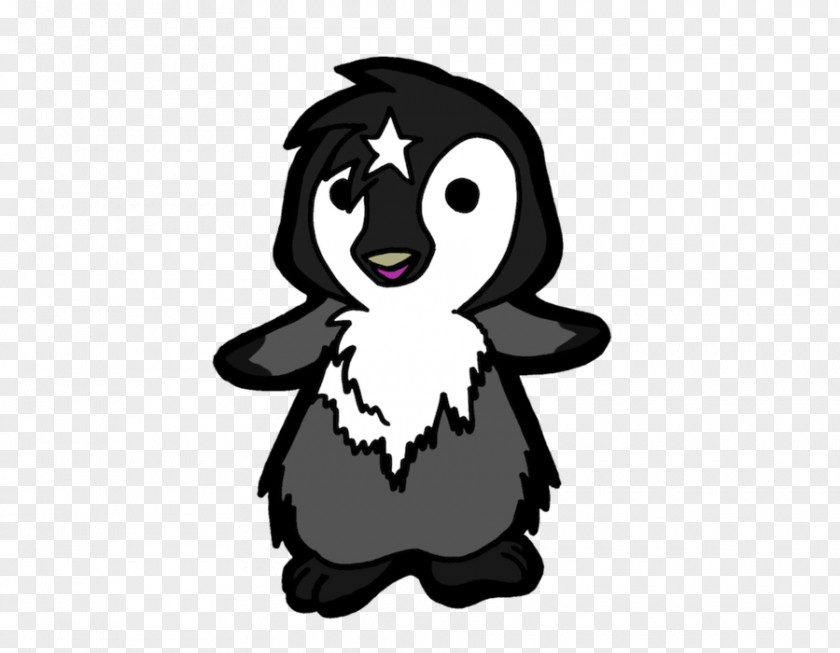 Dog Penguin Black Hair Clip Art PNG