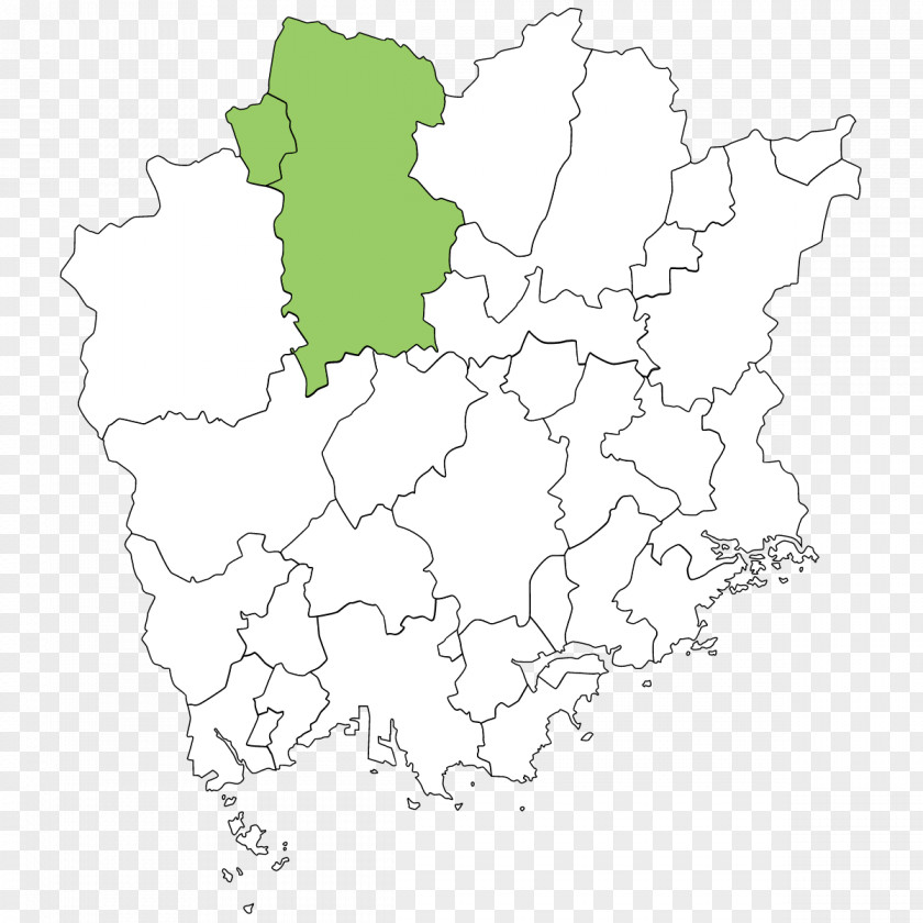 Map Okayama Prefecture PNG