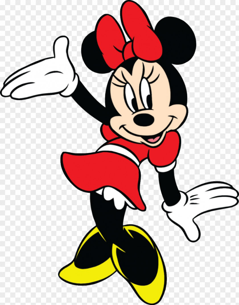 Minnie Mouse Mickey Cartoon Clip Art PNG