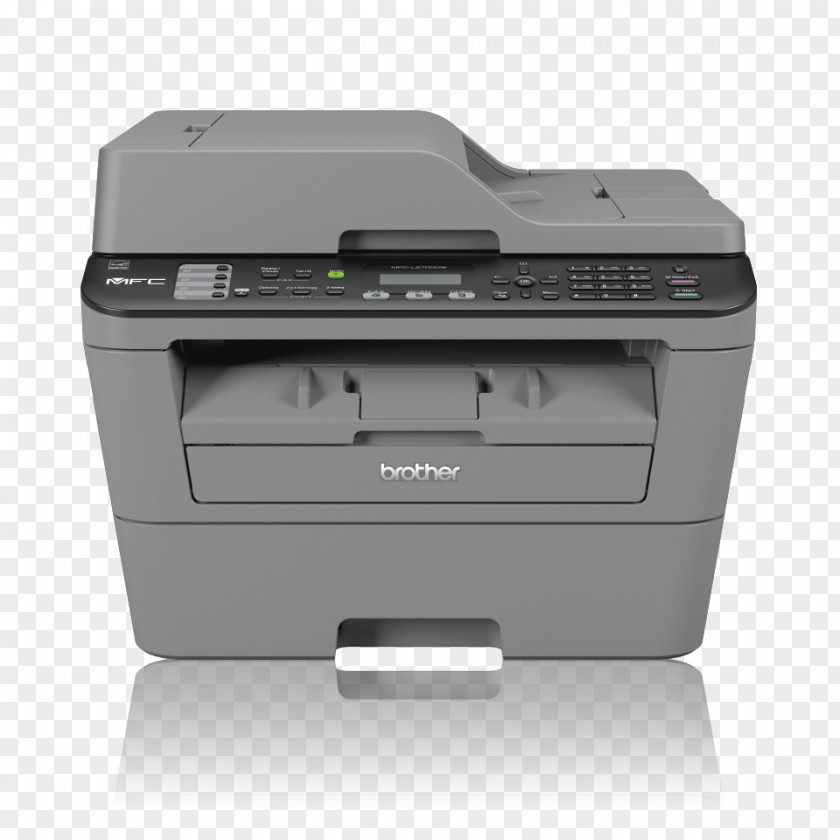 Printer Multi-function Laser Printing Brother Industries Image Scanner PNG