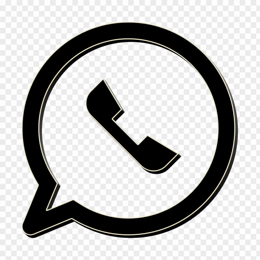 Sign Blackandwhite Chat Icon Logo Media PNG