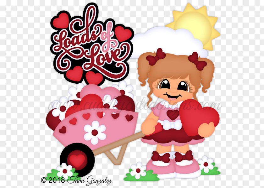 Valentine's Day Loads Of Love Letter Clip Art PNG