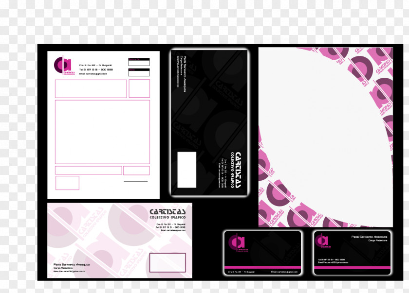 Design Graphic Brand Pink M PNG