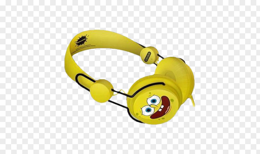 Grafika Zound Industries Coloud SpongeBob Happy Headphones Blouse PNG