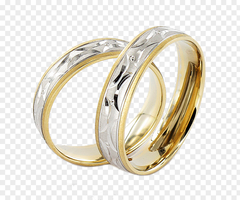 Ring Earring Wedding Gold PNG