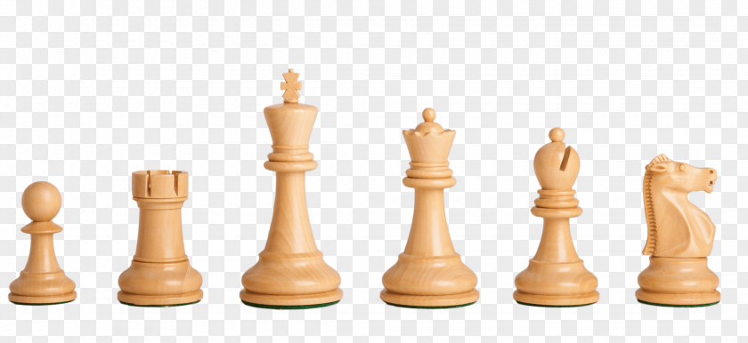 Wooden Board World Chess Championship 1972 Piece Staunton Set King PNG