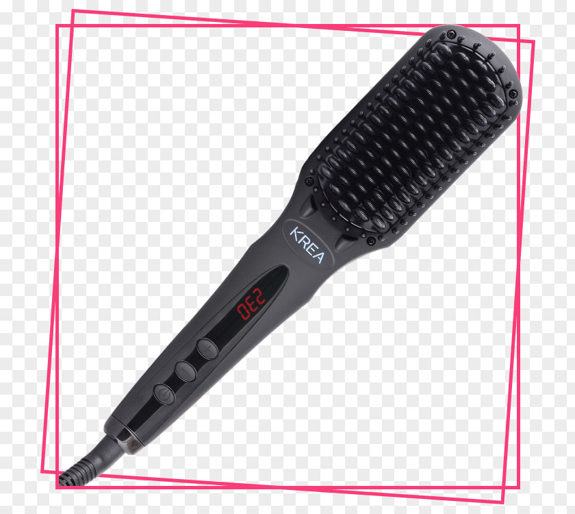 Hair Straightener Hairbrush Iron Straightening PNG