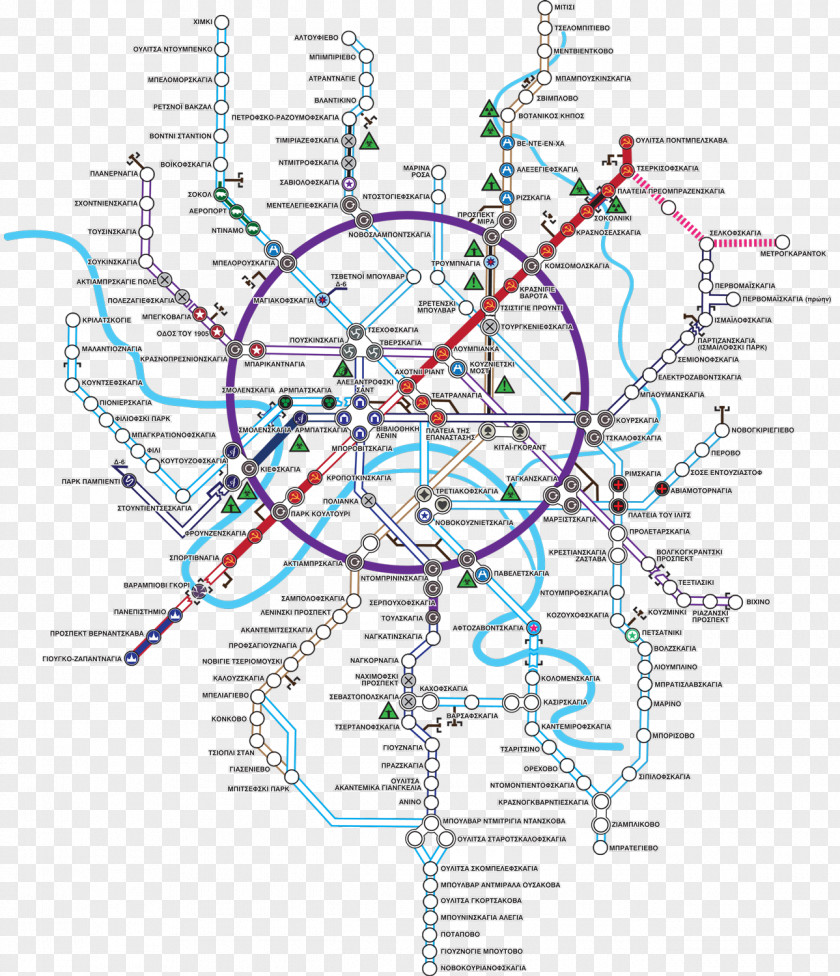 Metro 2033 2034 Map Rapid Transit 2035 PNG