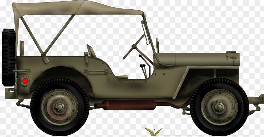 Army Jeep CJ Vintage Car Motor Vehicle PNG