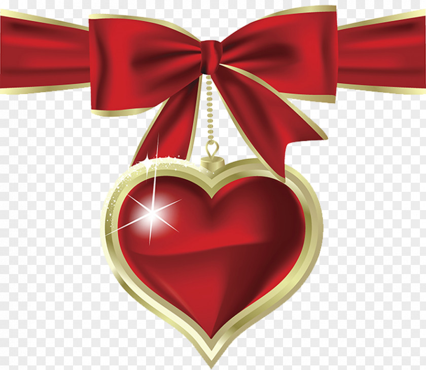 Love Red Christmas Ornaments Ornament Lazo PNG
