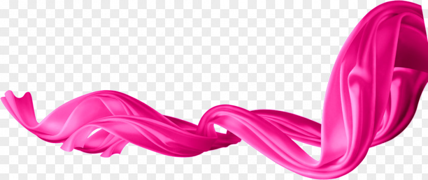 Pink Ribbon Textile PNG