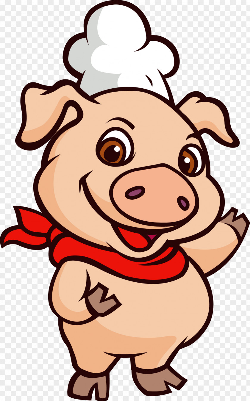 Cute Little Pig Domestic Illustration PNG